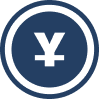 yuan coin solid icon 1